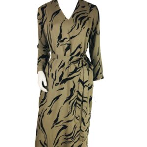 Kate Jordan Olive and Black Dress