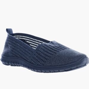 Soft Style by Hush Puppies Denim Blue Nani Diamante Slip On Shoes