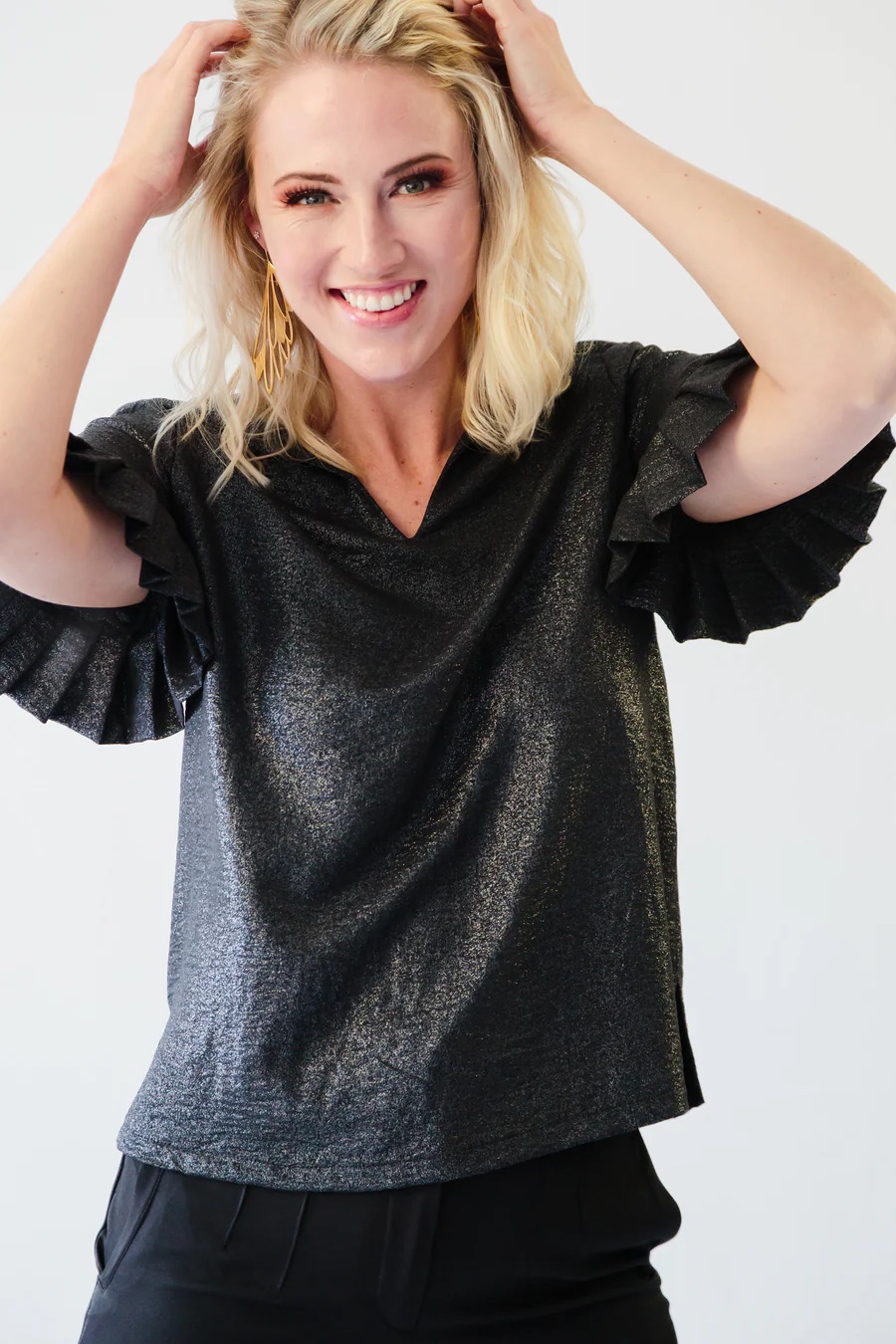Kinda Black Amarilla Top - Image 4