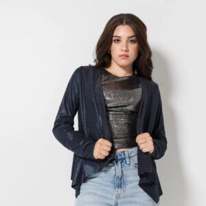Ateljee Lifestyle Navy Gilet Jacket