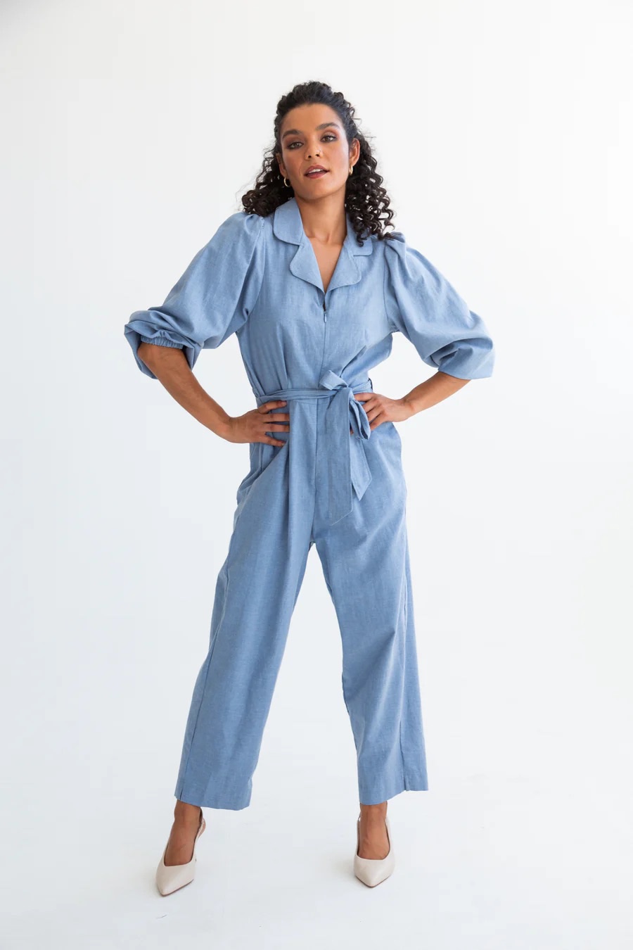 Kinda Denim Jumpsuit - Image 2