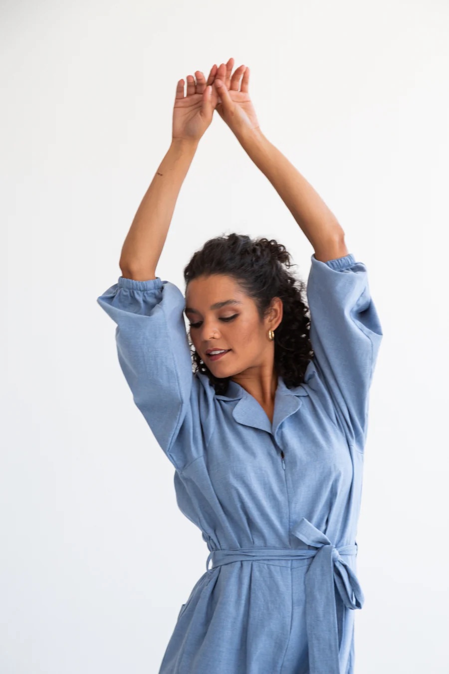 Kinda Denim Jumpsuit - Image 7