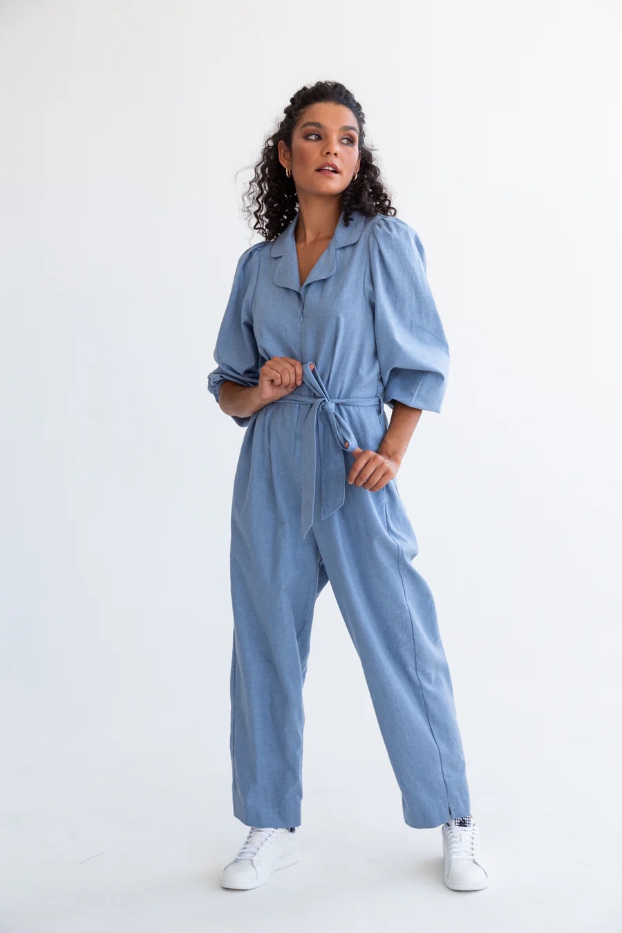 Kinda Denim Jumpsuit - Image 3