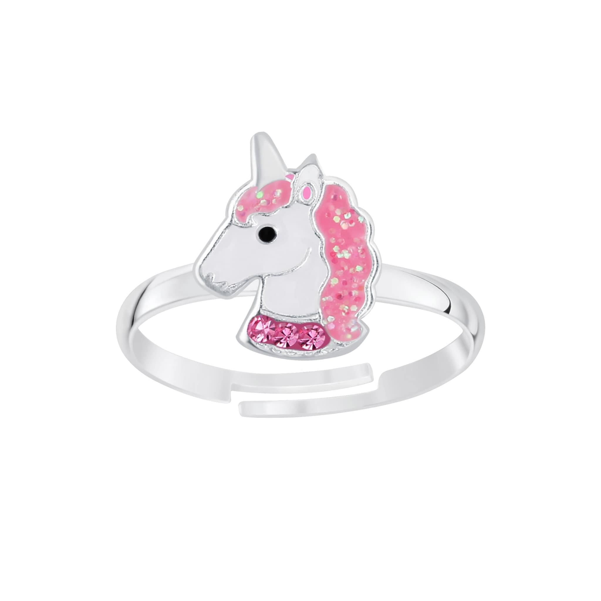 Kids Sterling Silver Unicorn Ring