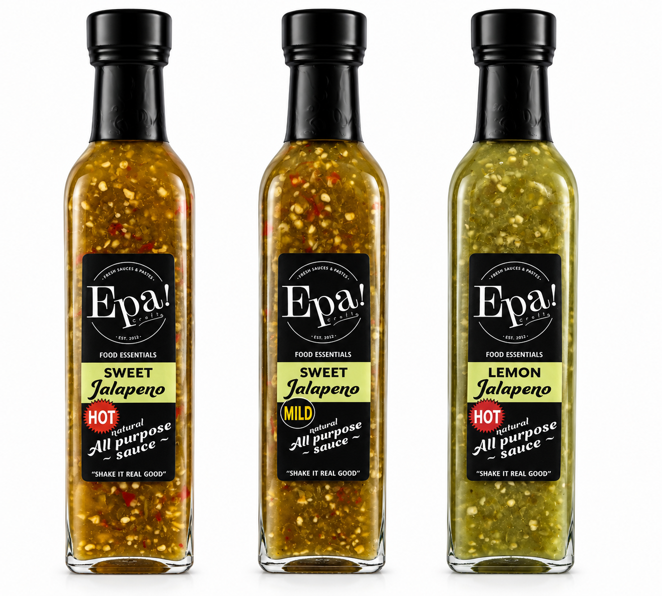 Epa! Jalapeño Sauce Range 500ml