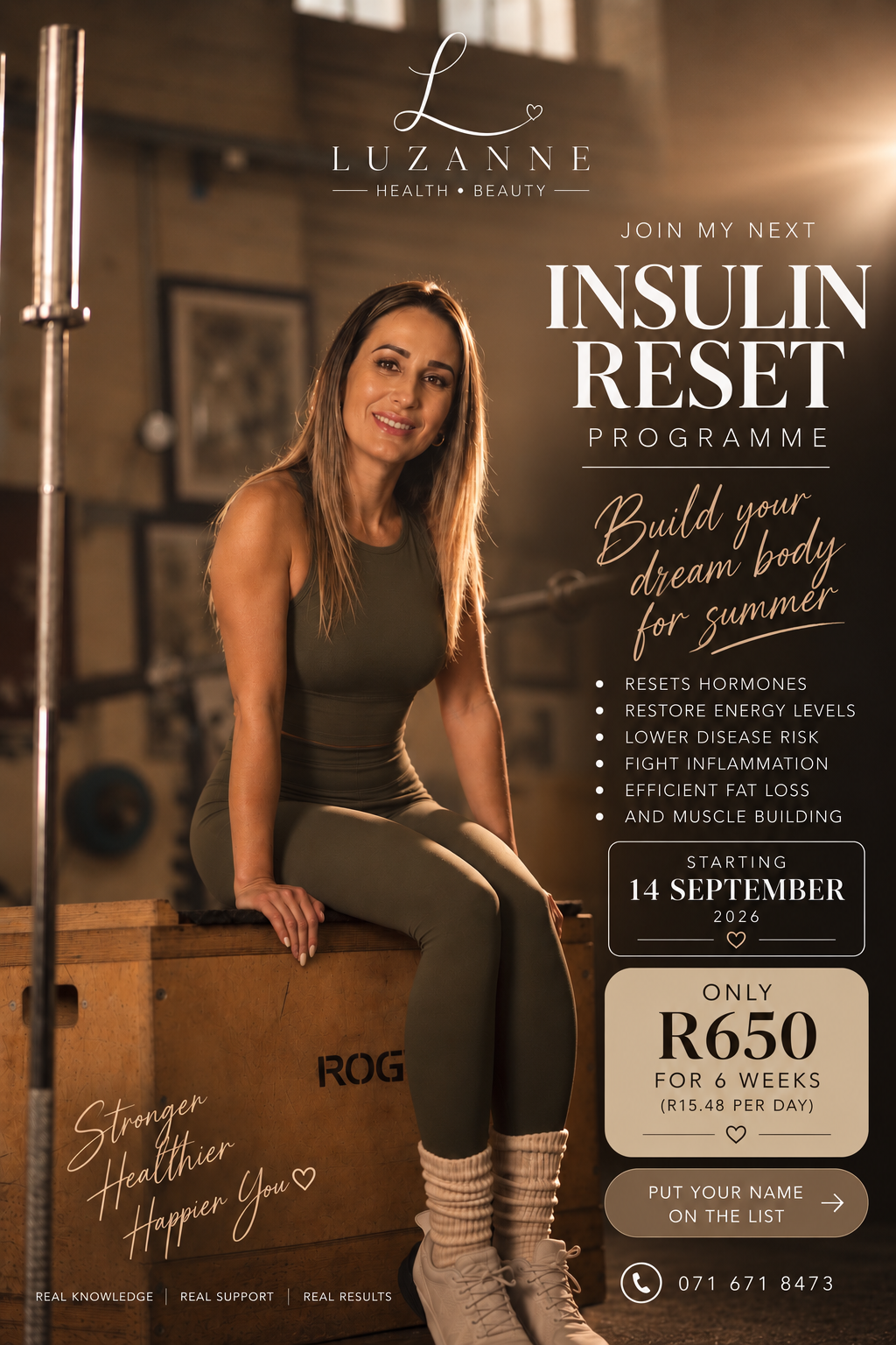 Insulin Reset Programme 14 September