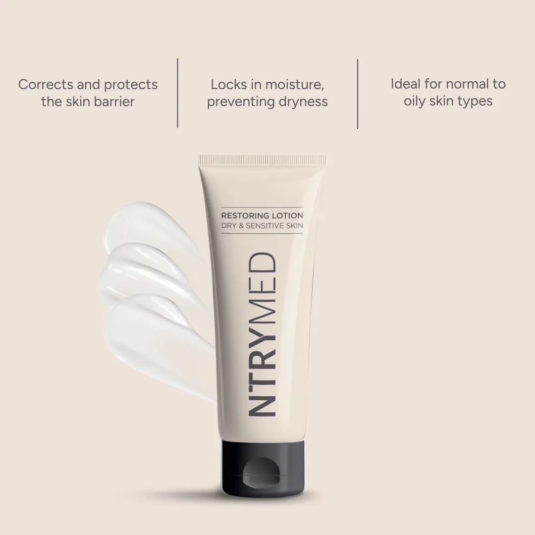 NTRYMED Restoring Lotion - Normal to Oily Skin Types 50ml - Image 3